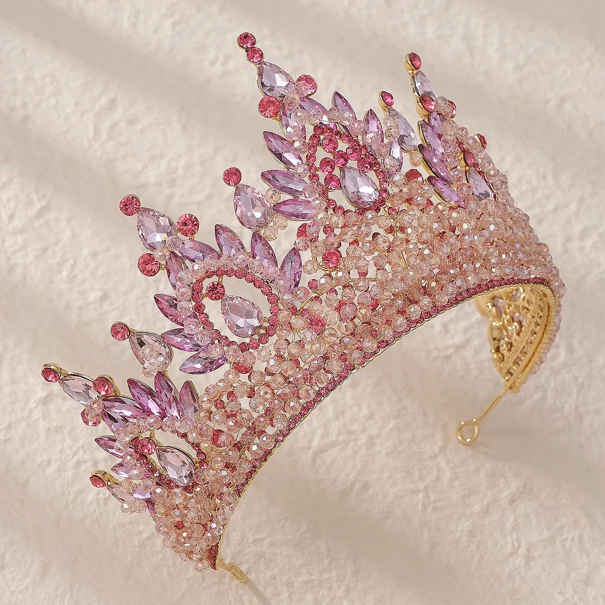 Luxury Crystal Tiara Prom Hair Accessories Crown