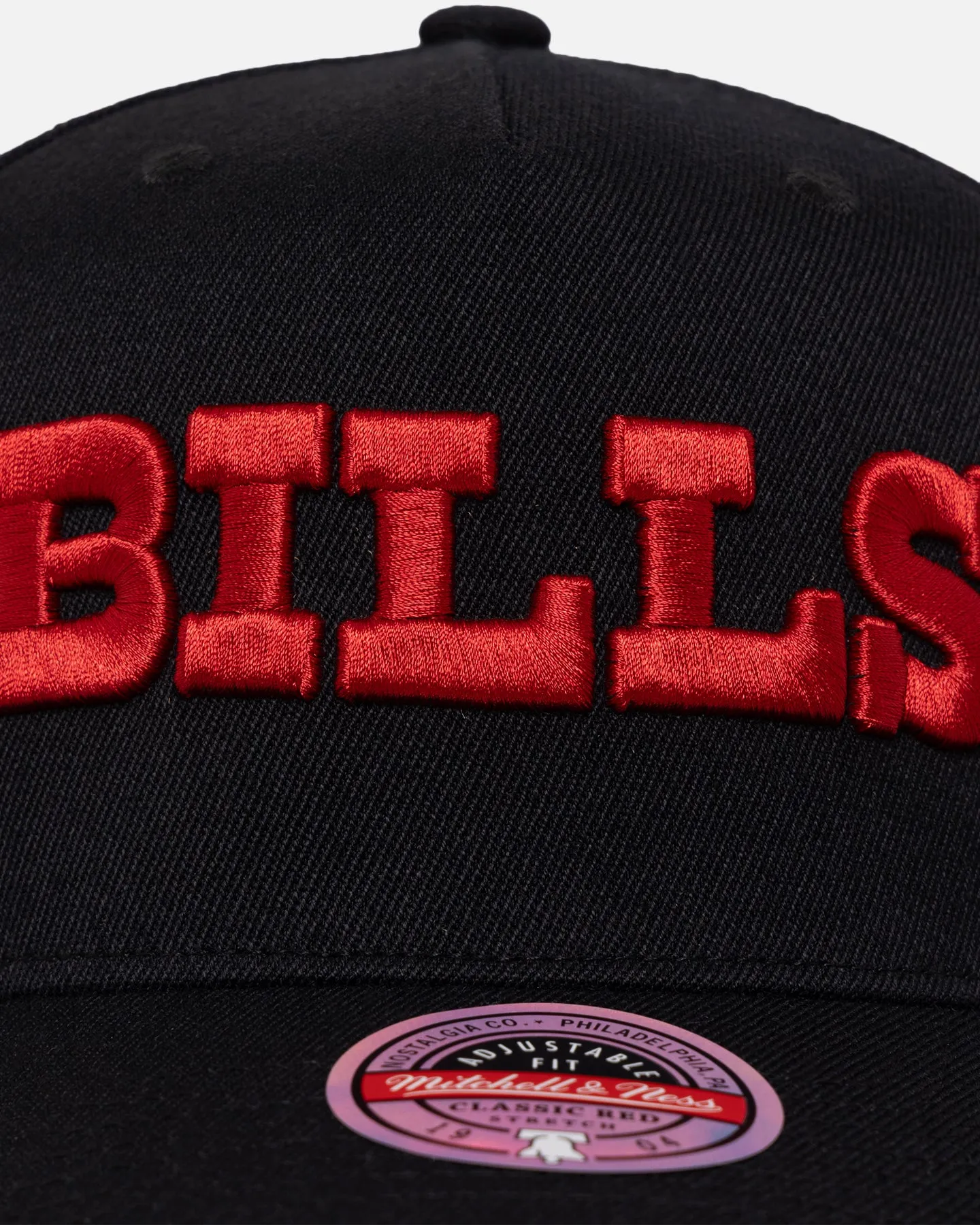 Mitchell & Ness Buffalo Bills Wide Receiver Snapback Black