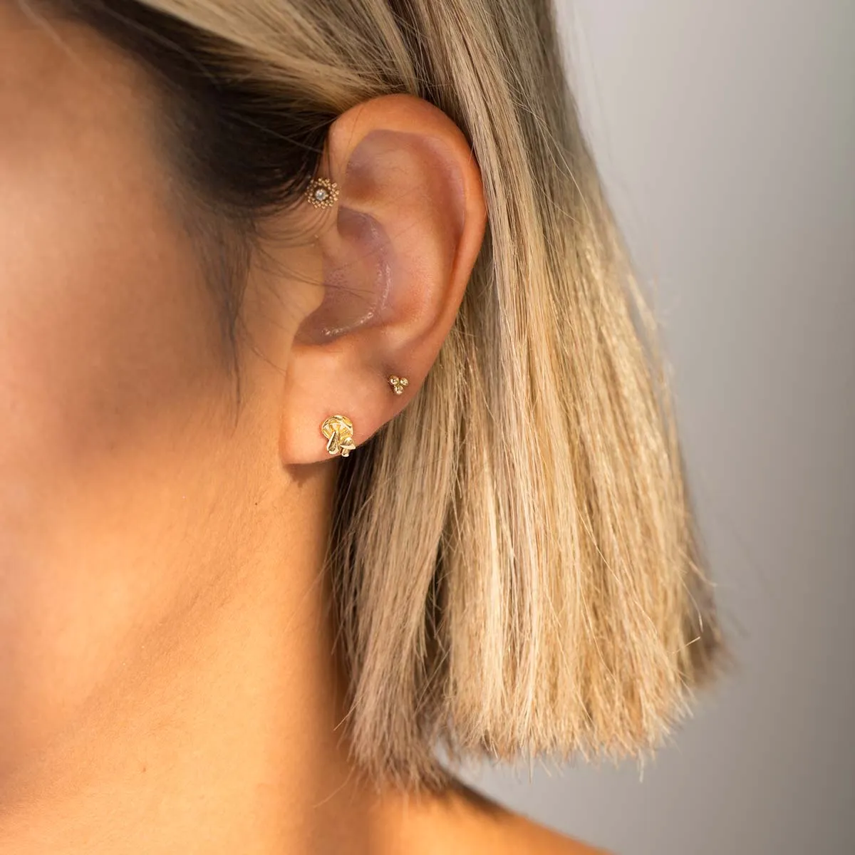 Mushrooms Stud Earrings