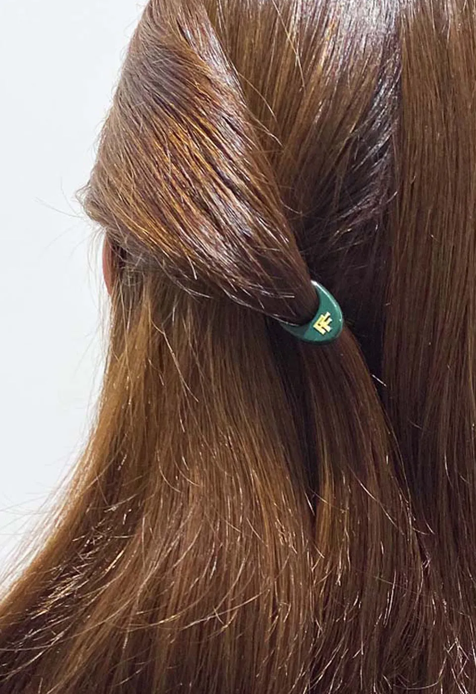 N 1 Hairpin Emerald Green X3
