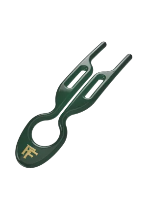 N 1 Hairpin Emerald Green X3