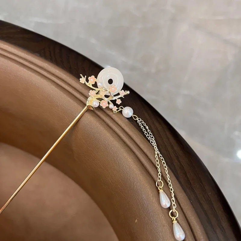 New Ancient Style Alloy Hairpin Simple  Court Hair Accessories Daily Hanfu Chopsticks