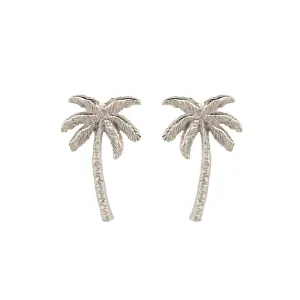 Oasis Palm Stud Earrings