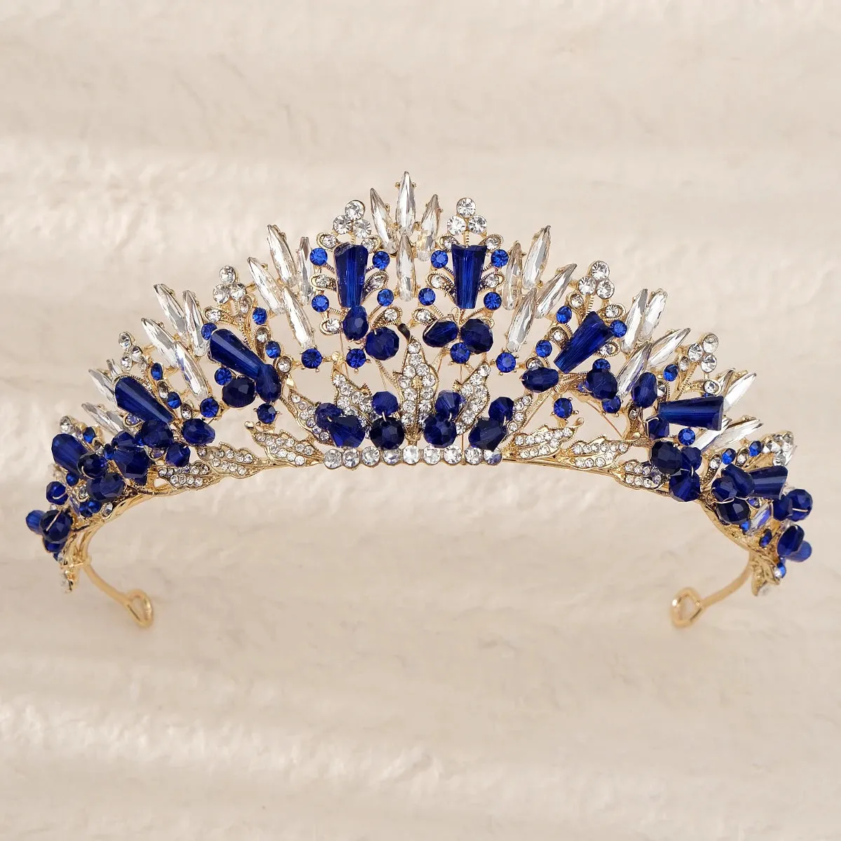 Party Crystal Rhinestone Tiara Crowns for  Weddings Parties Birthdays