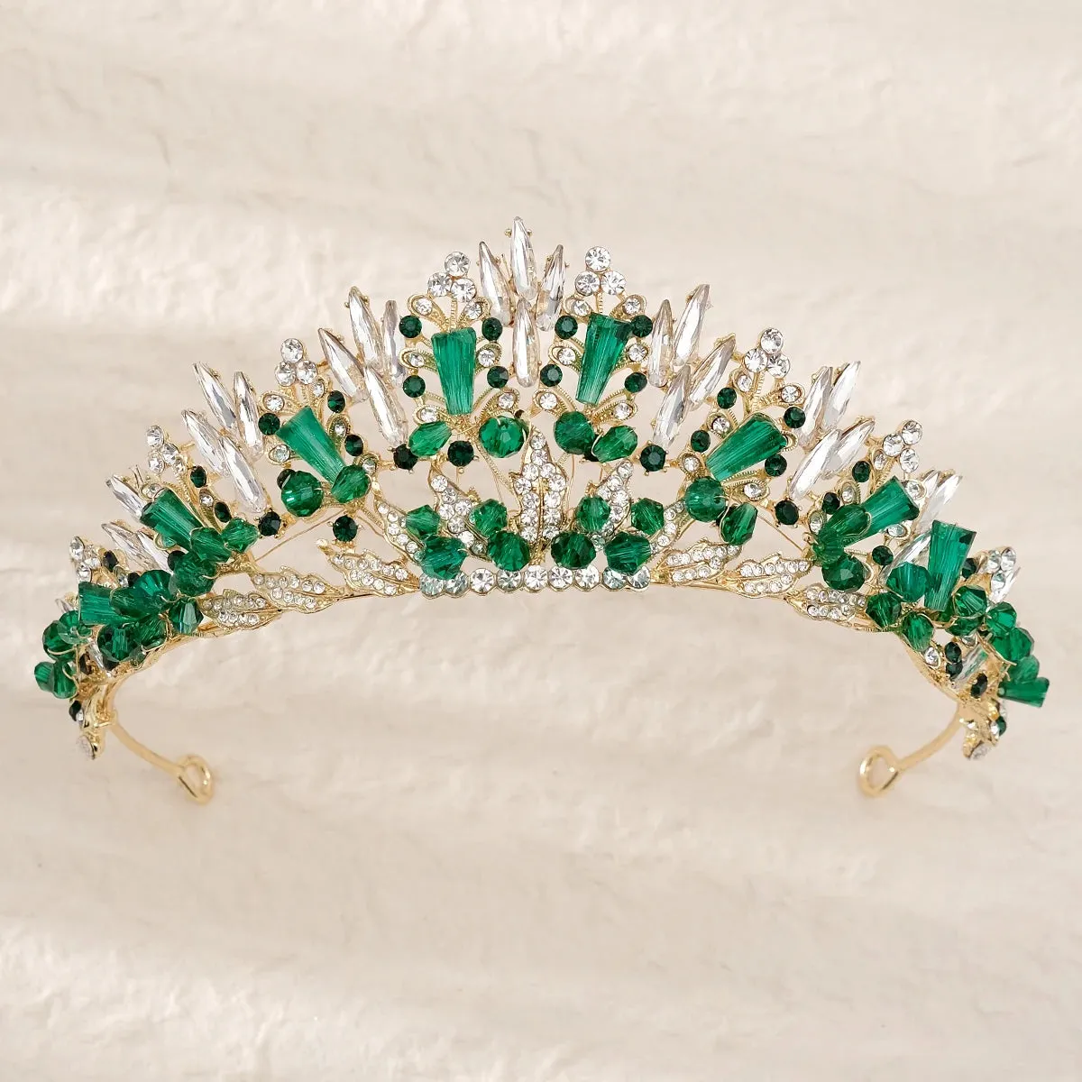 Party Crystal Rhinestone Tiara Crowns for  Weddings Parties Birthdays
