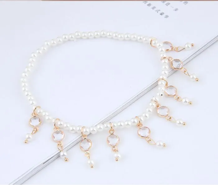 Pearl Tassel Anklet