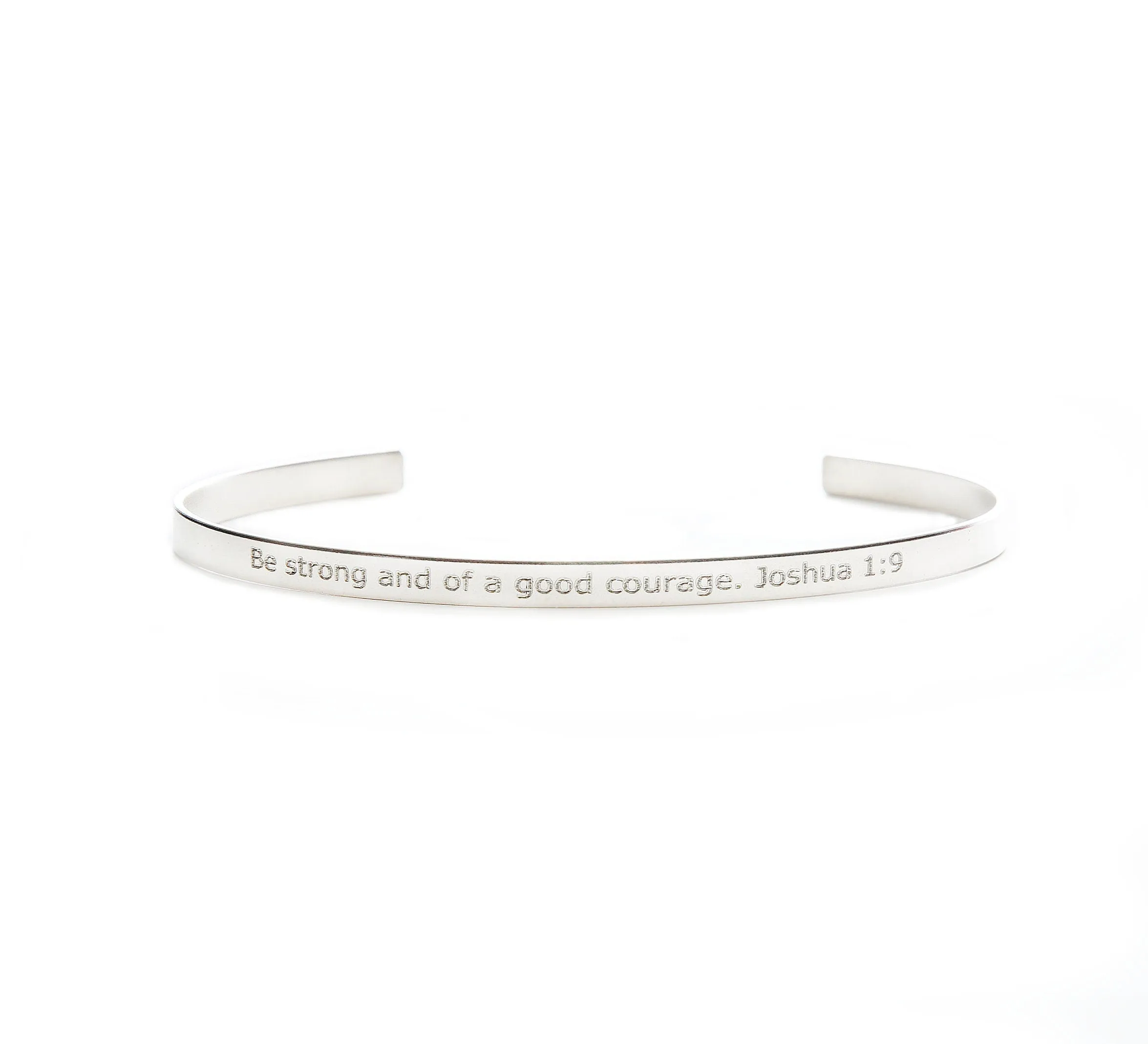 Personalized Stacking Bracelet - Skinny Cuff - Adjustable - CG431B. Starts at