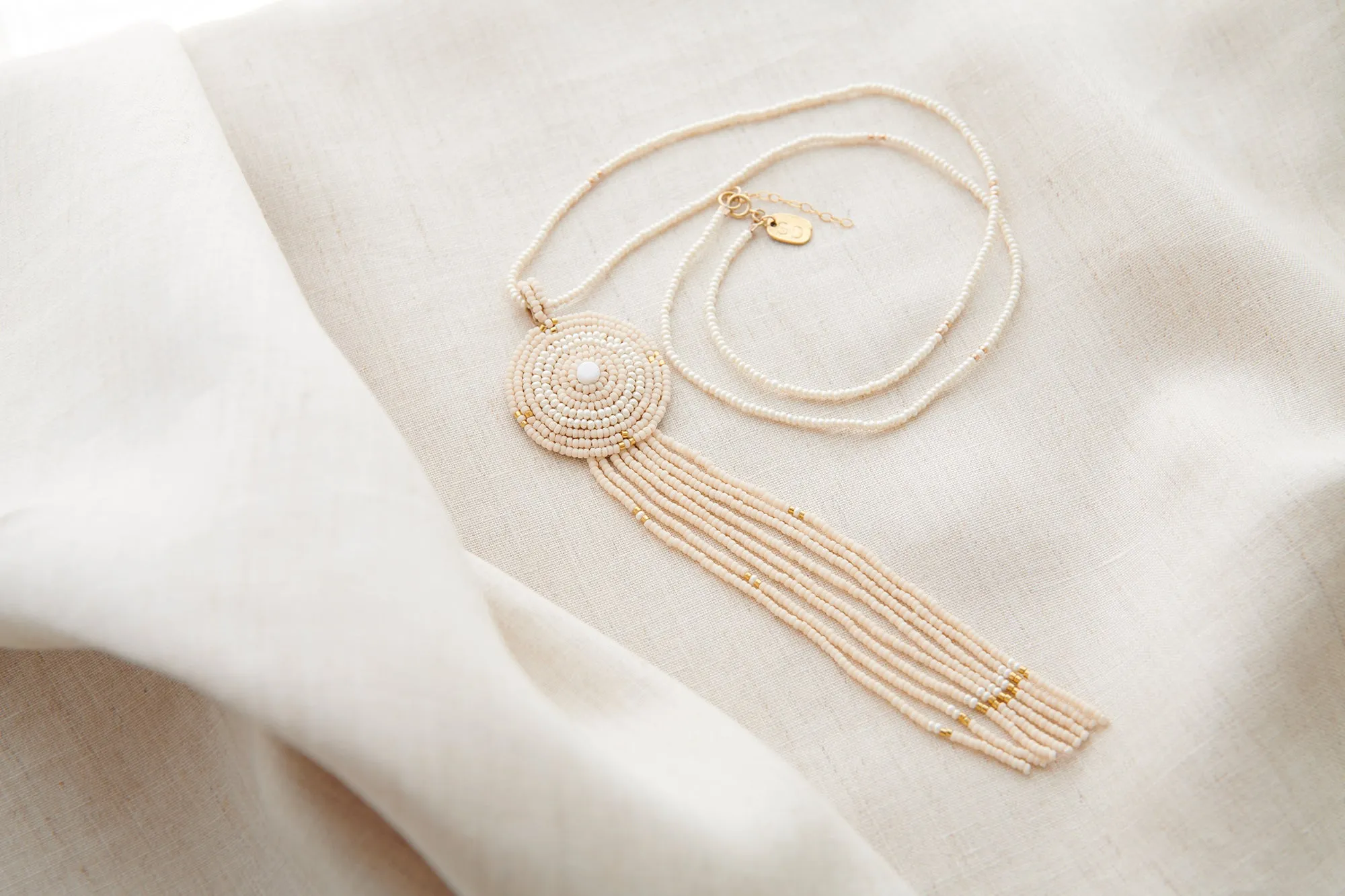 Playa y Chalet Pendant Necklace
