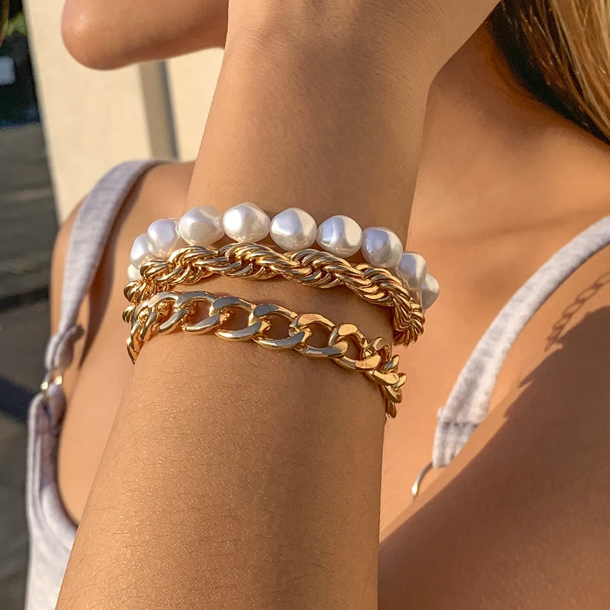 Punk Style, Mix And Match Cross Twist Jewelry
