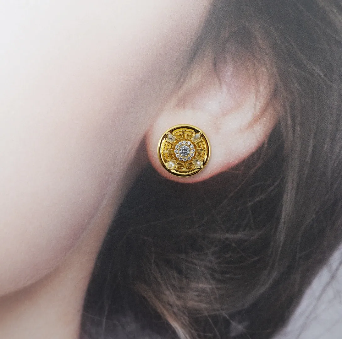Revive Your Inner Kingdom Stud Earrings