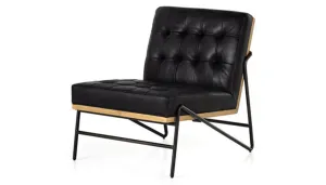 Romy Chair in Harness Black