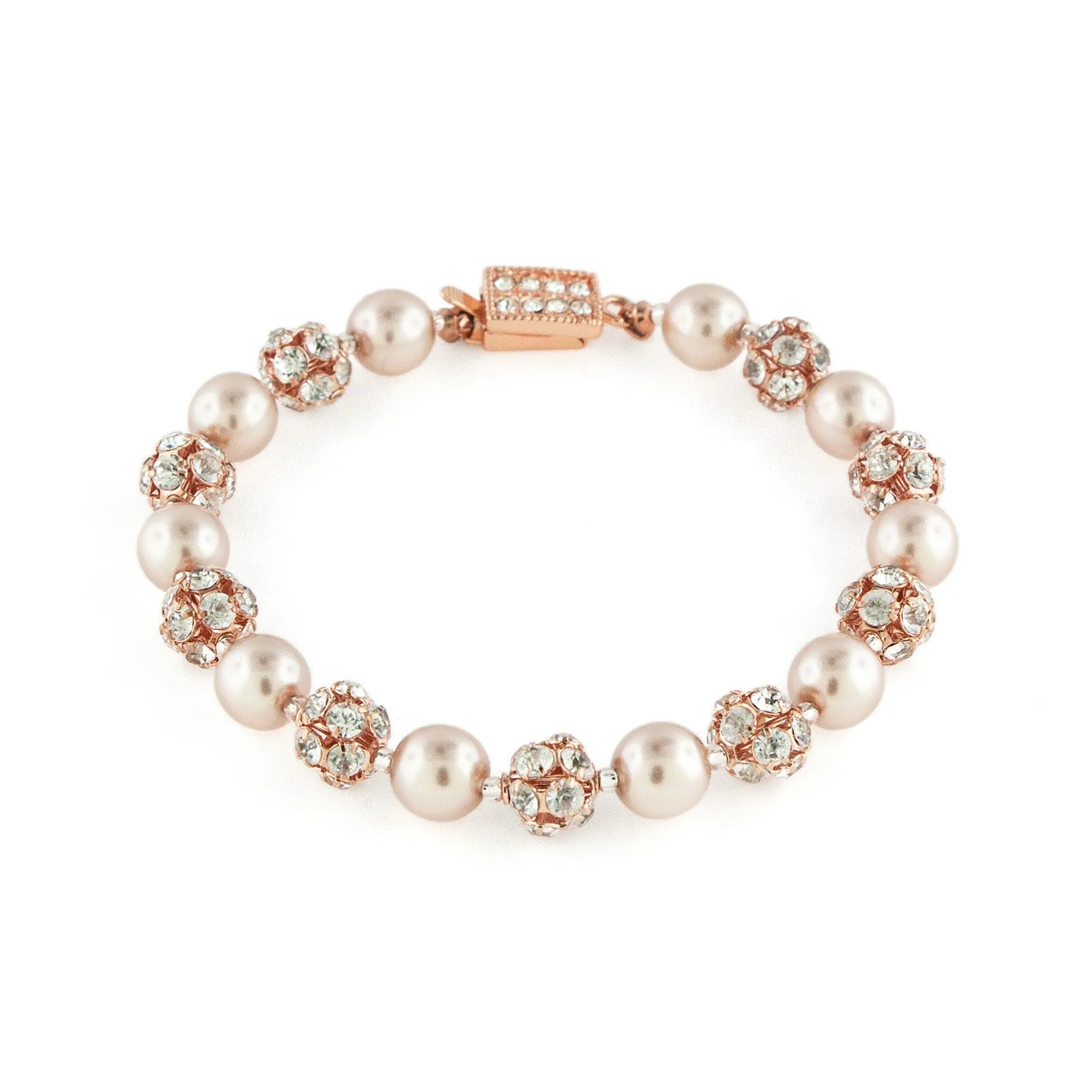 Rose Gold Pearl Bracelet
