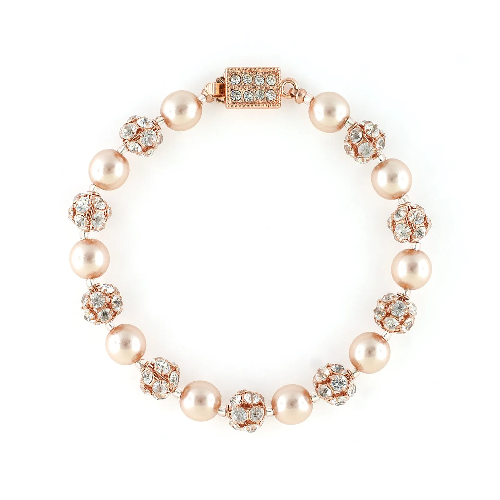 Rose Gold Pearl Bracelet