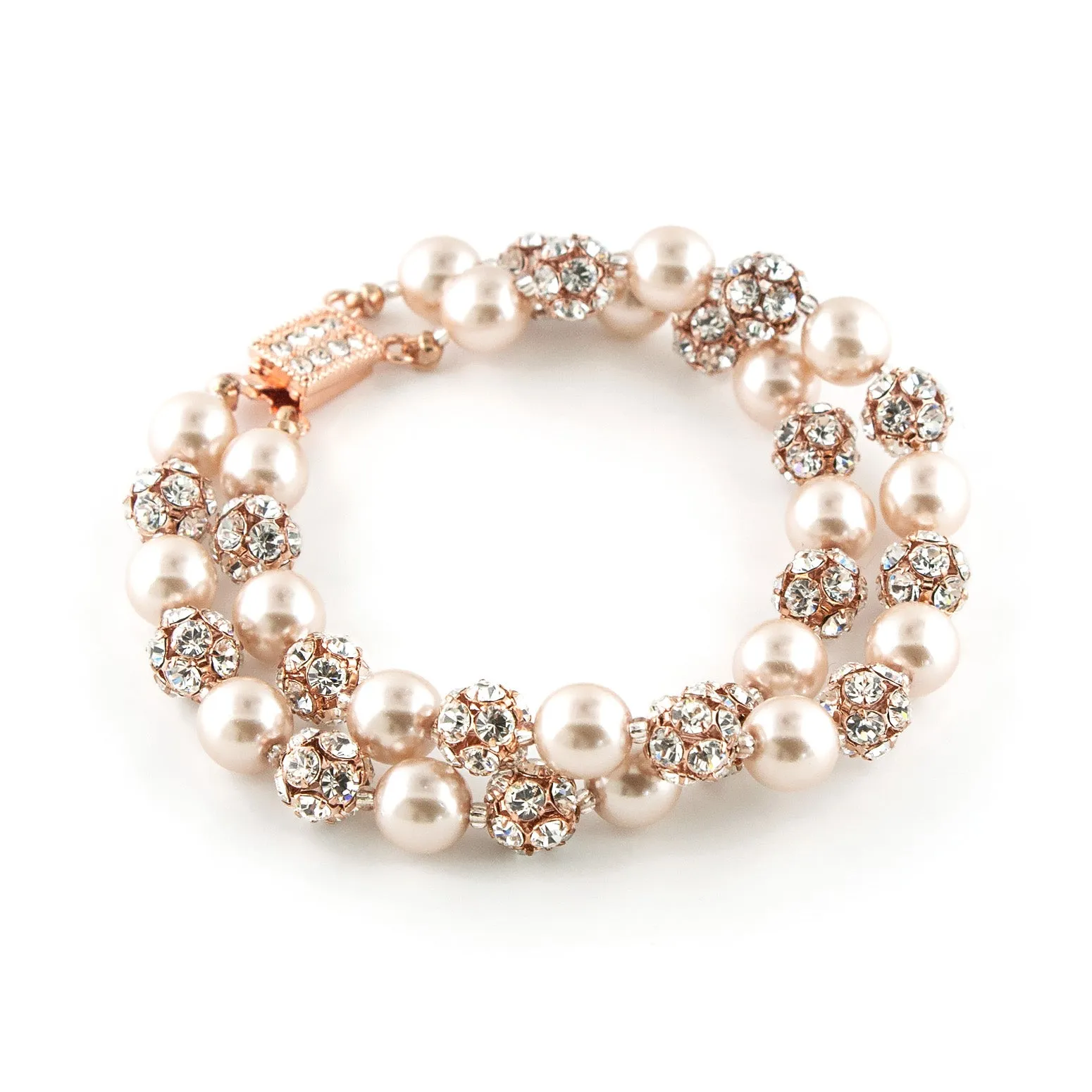 Rose Gold Pearl Bracelet
