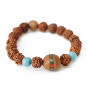 Rudra Blues Wrist Mala Bracelet Global Groove