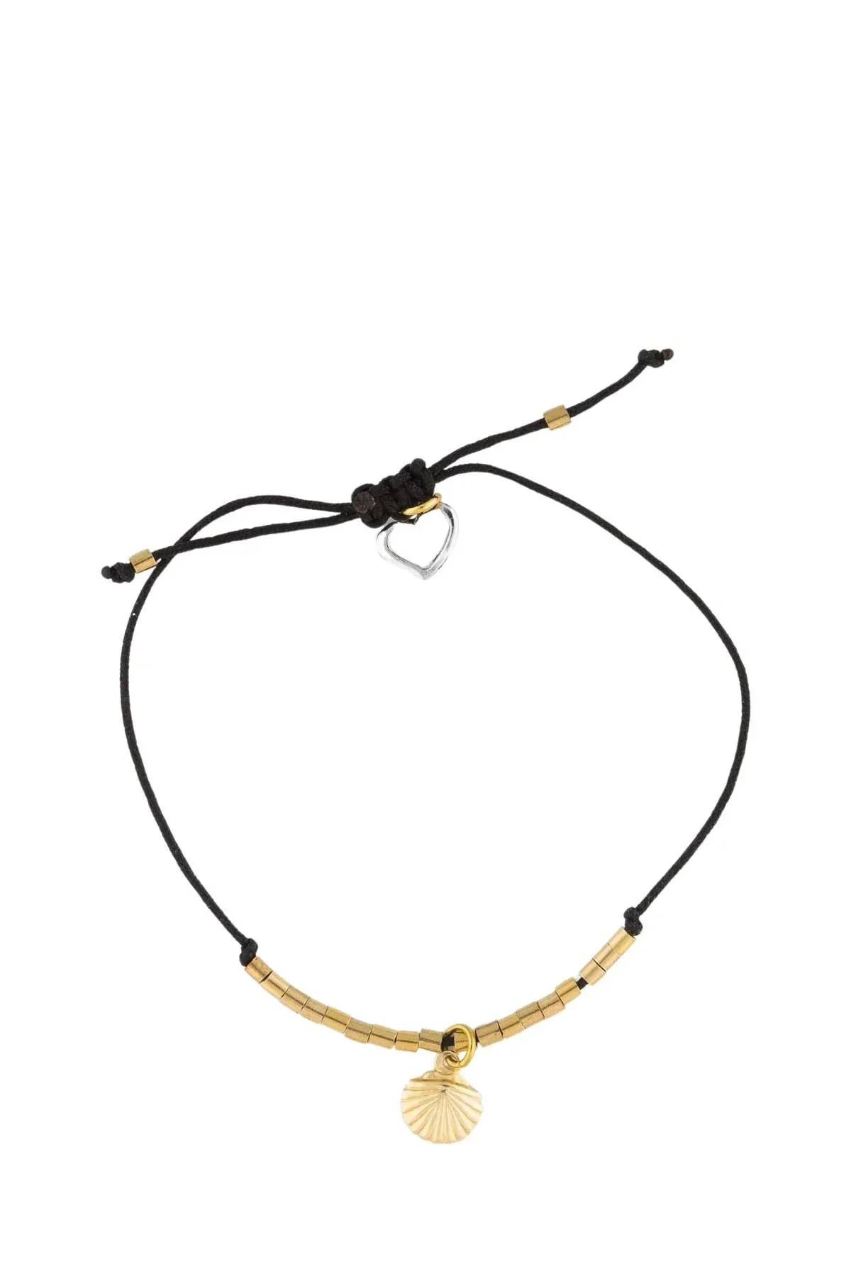 Si Simple Gold Filled Shell Bracelet