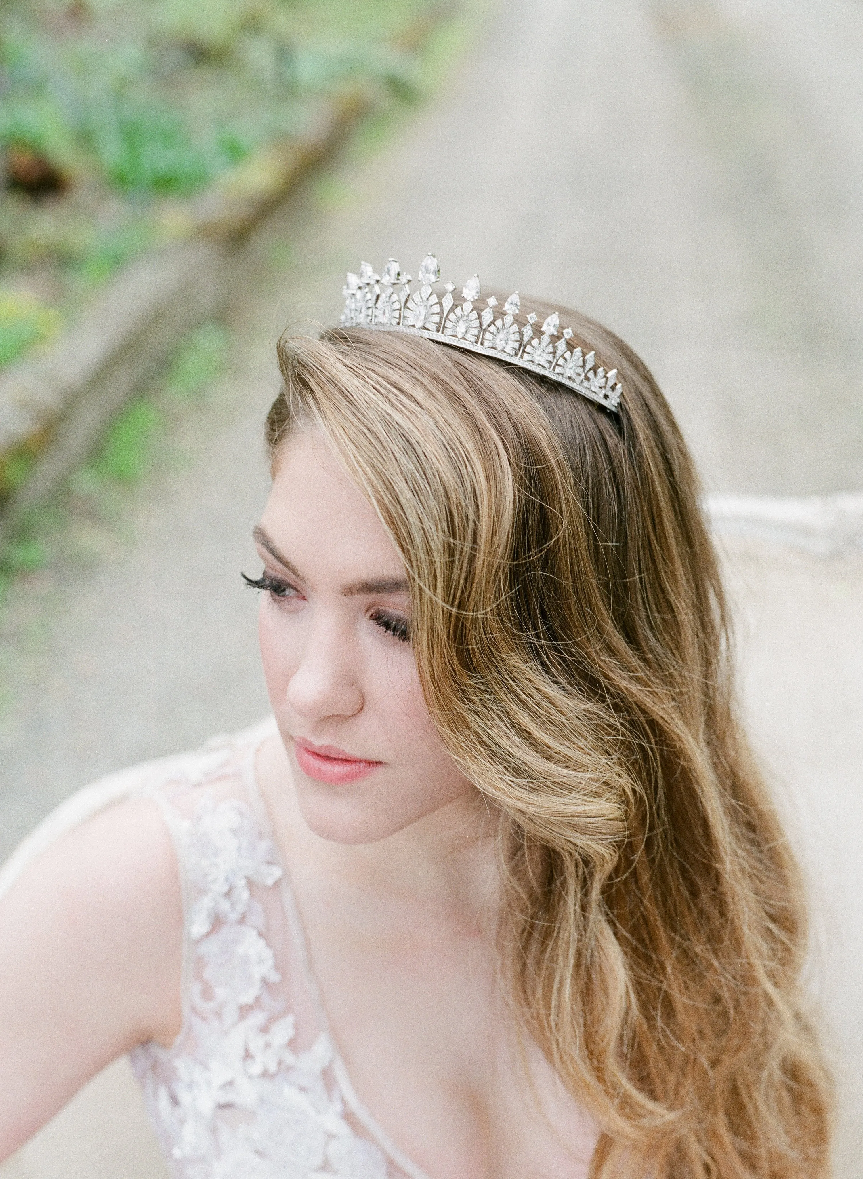 SOFIA Emerald Tiara