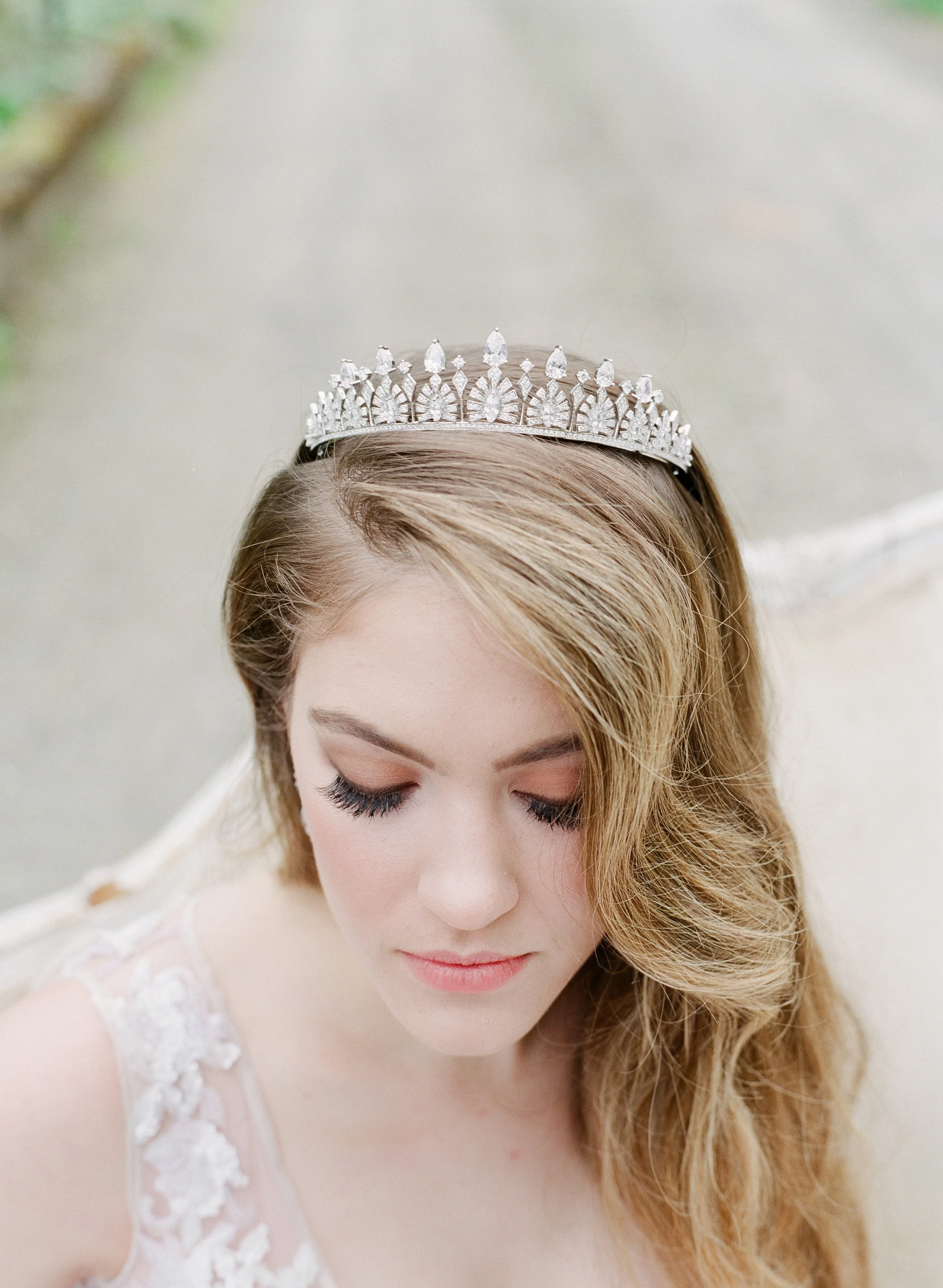 SOFIA Emerald Tiara