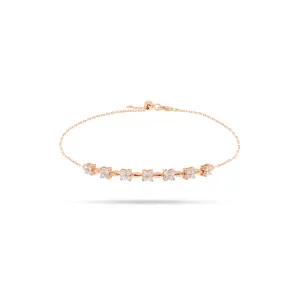 Solitaire Round Diamond Bracelet