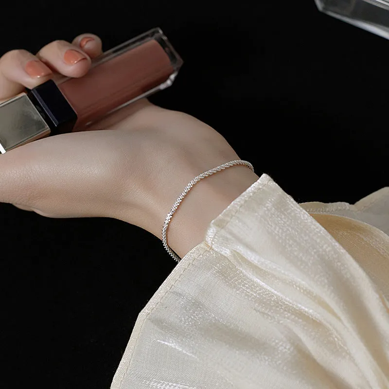 Student Korean Version Of The Simple Forest Cold Style Niche Design Personality Bracelet