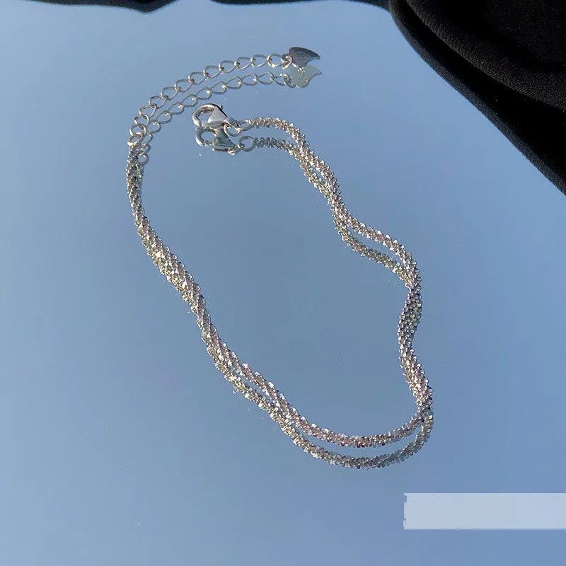 Student Korean Version Of The Simple Forest Cold Style Niche Design Personality Bracelet