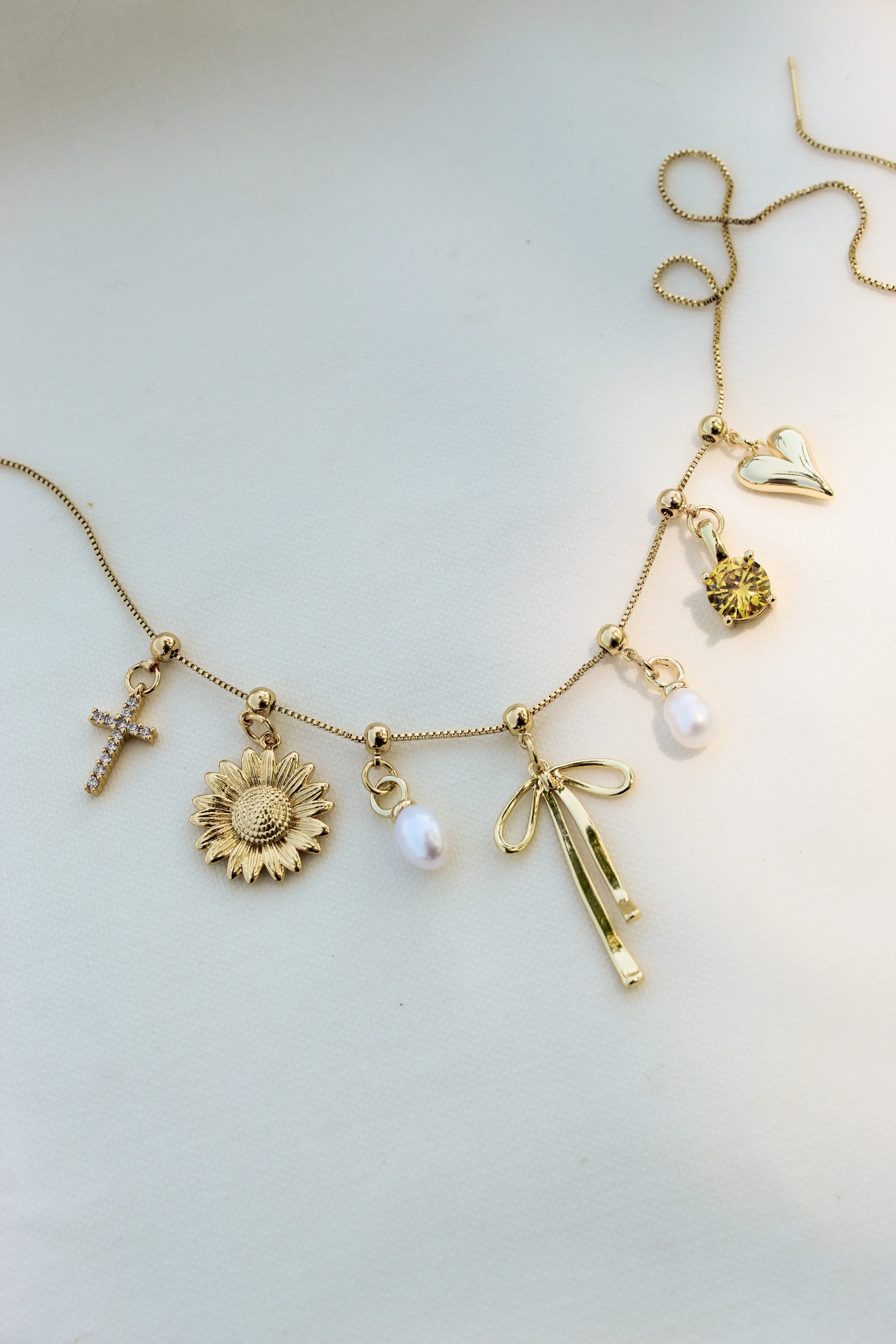 Sunflower Grip Charm