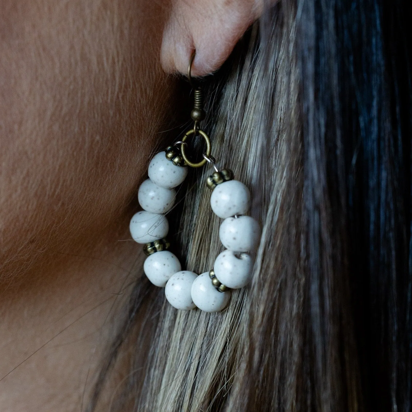 SwaziMUD™ Hoop Earrings