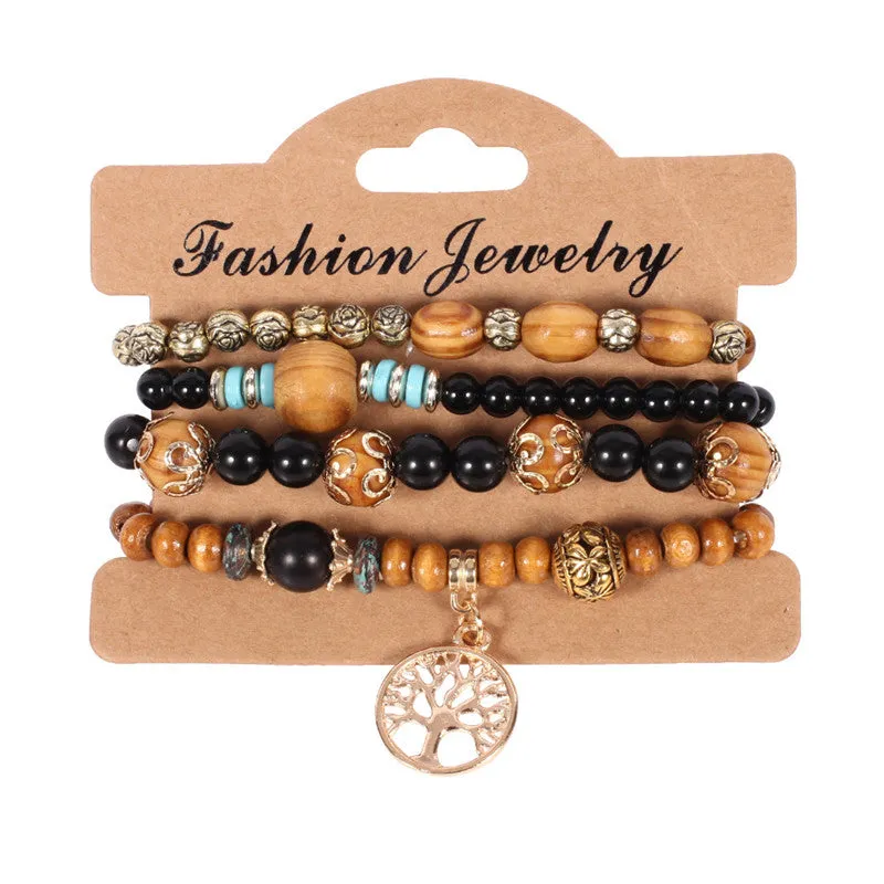 Tassels Show Culture Calm Bracelet Set