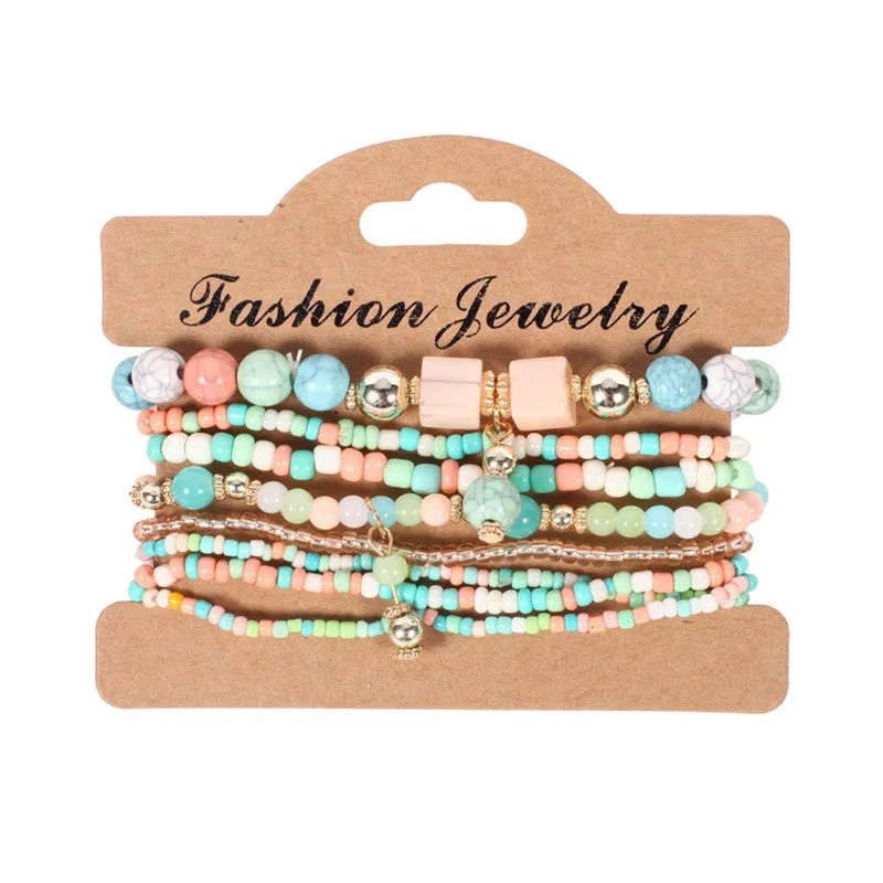 Tassels Show Culture Calm Bracelet Set