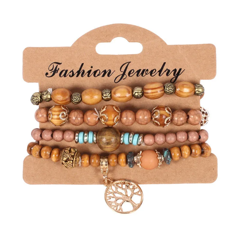 Tassels Show Culture Calm Bracelet Set