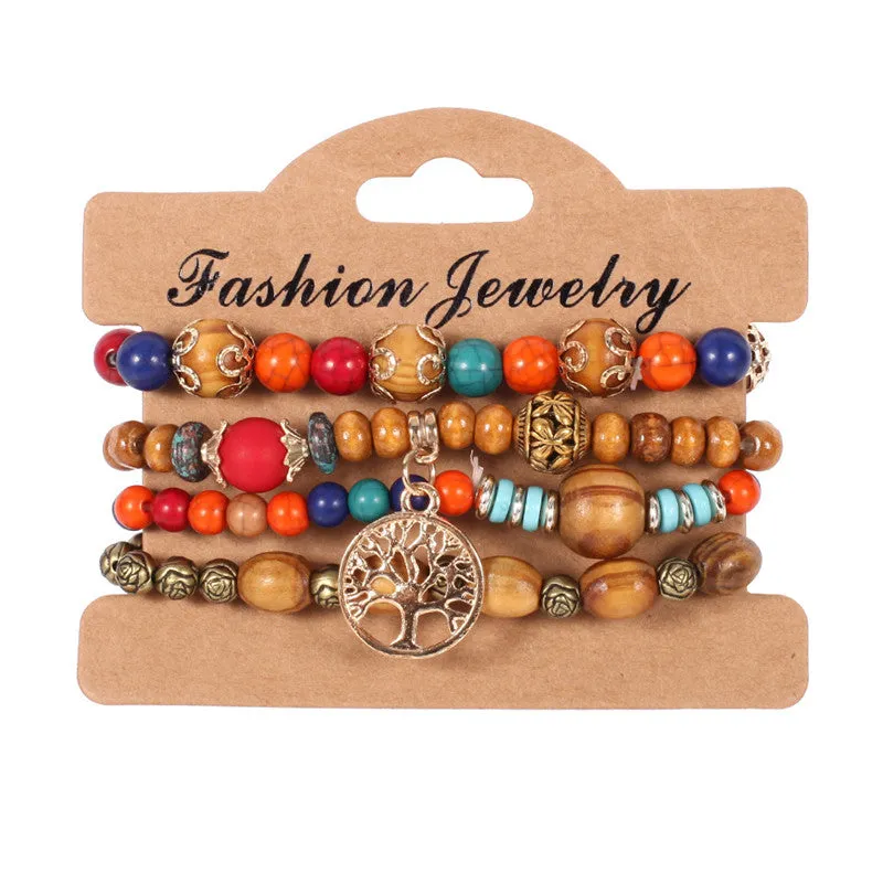 Tassels Show Culture Calm Bracelet Set