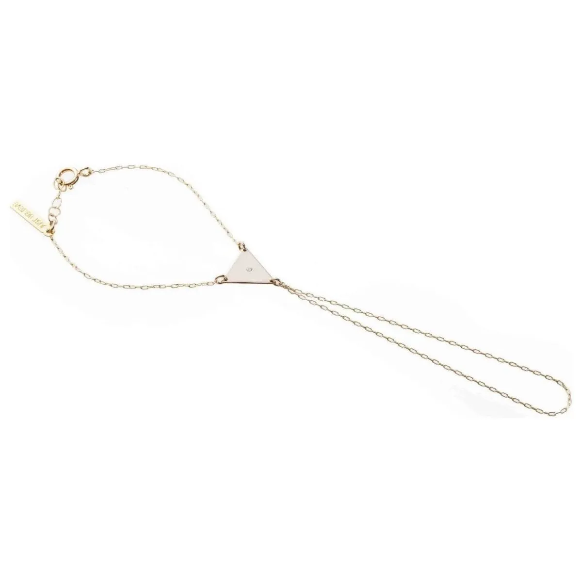 Traingle finger bracelet