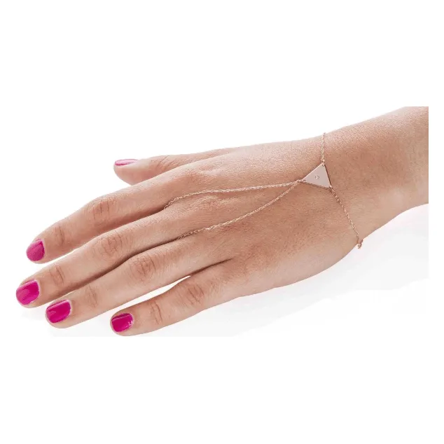 Traingle finger bracelet