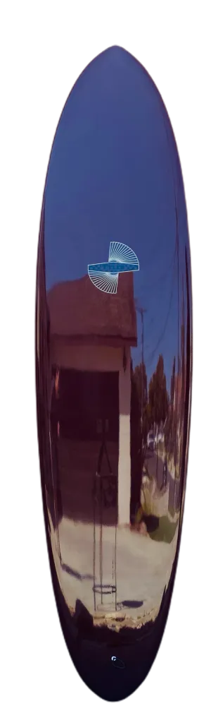 Tyler Hatzikian | Hairpin 7'2" Wine Opaque Surfboard