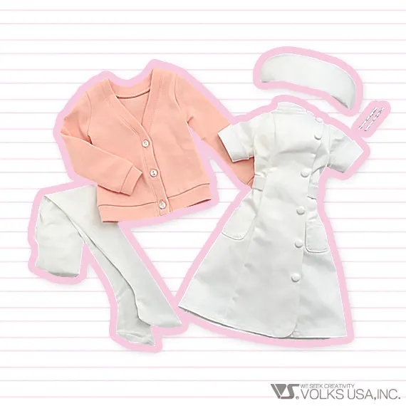 Warm Hearted Nurse Set (White)