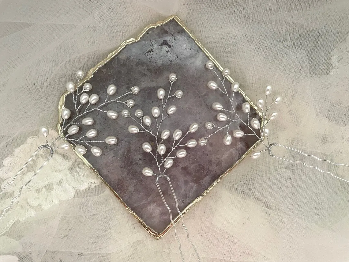 Wedding hairpin Serenity