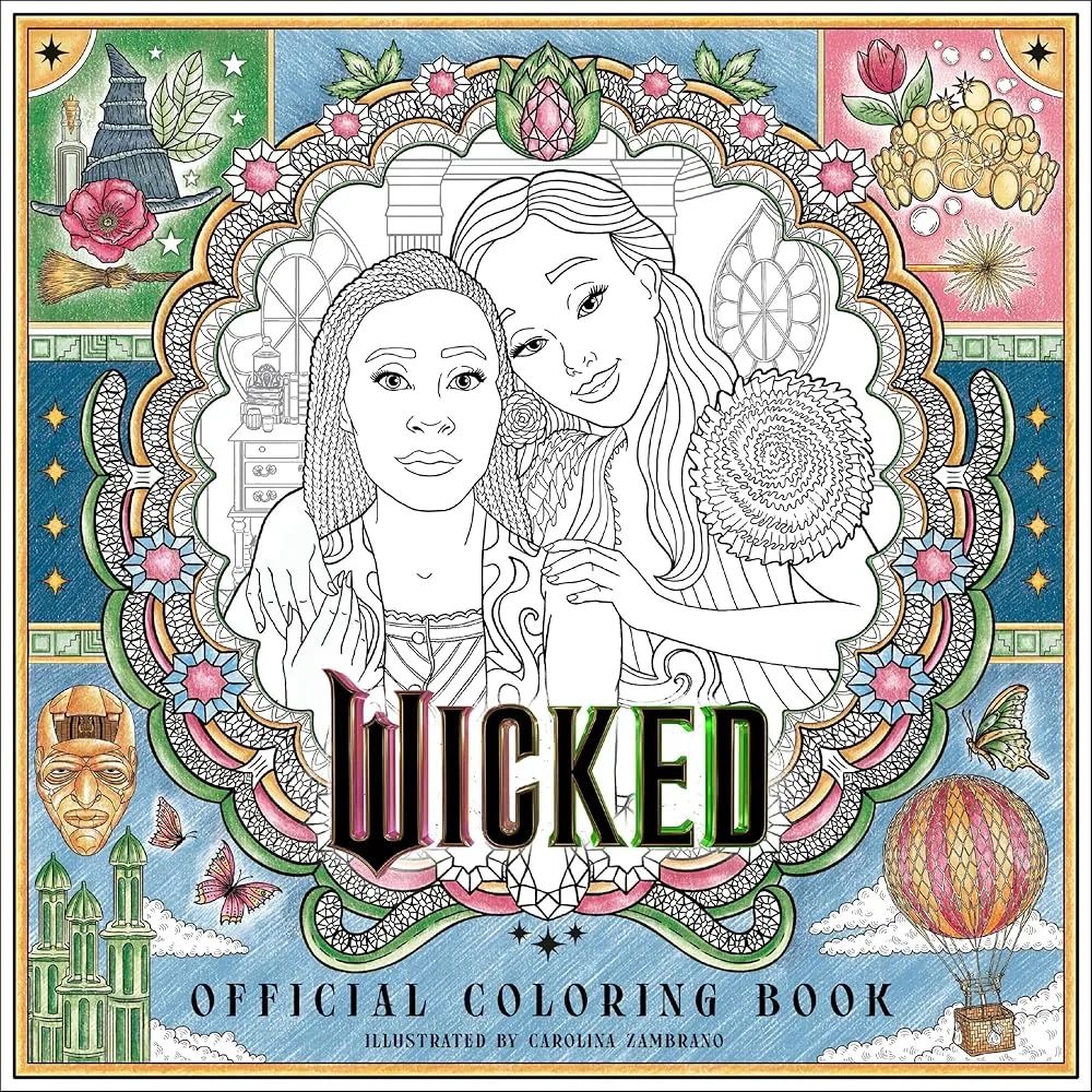 Wicked Official Coloring Book: (Universal Pictures Wicked) by Zambrano