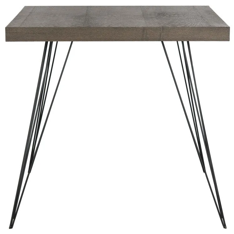 Wolcott Dining Table - Dark Brown/Black
