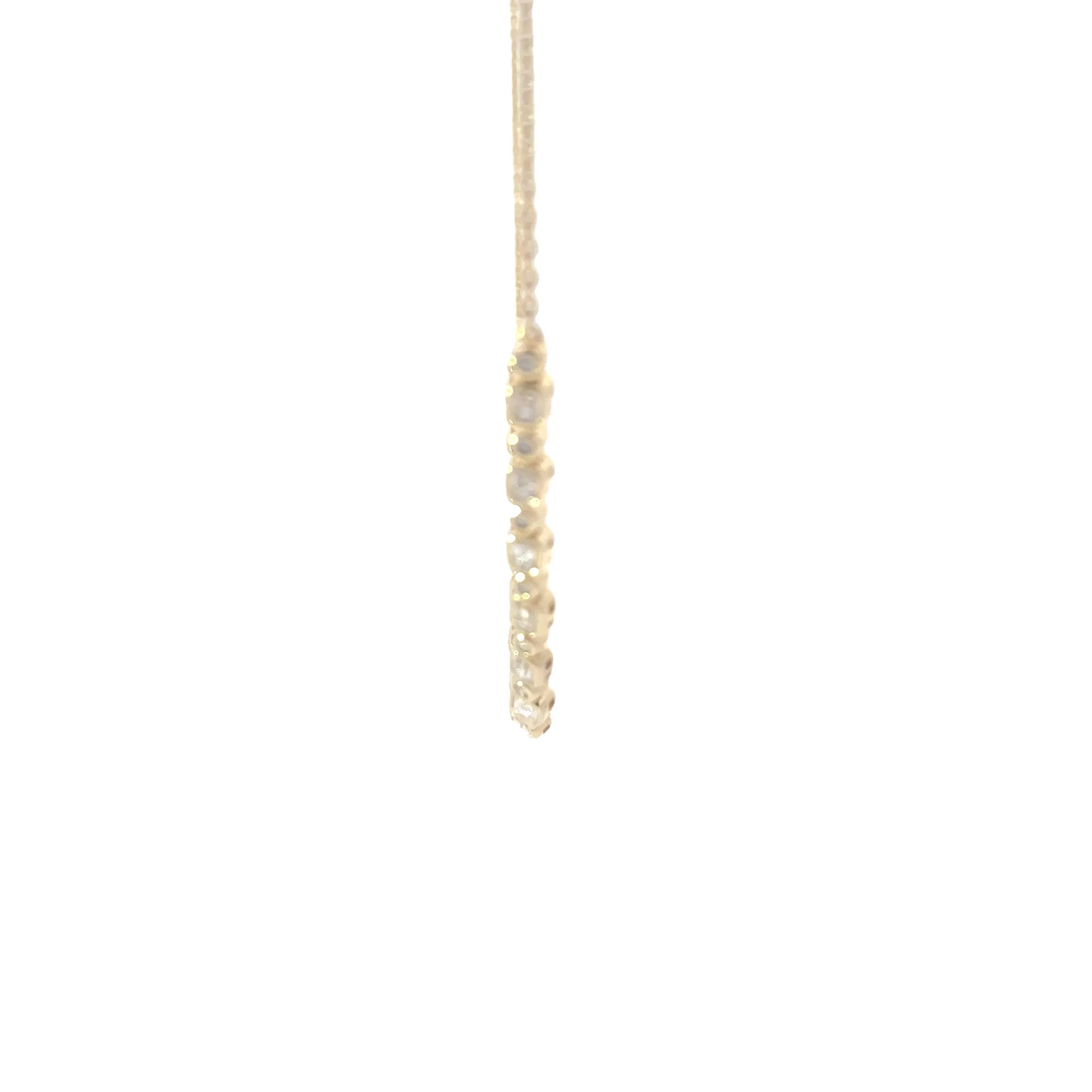 Yellow Gold Diamond Statement Necklace